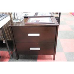 PAIR OF 2 DRAWER NIGHT STANDS