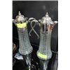 Image 1 : 2 GLASS LIQUOR DECANTERS