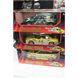 DIE CAST 1:18 CARS  X3