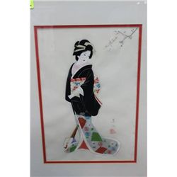 FRAMED CHINESE ARTWORK