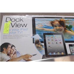 INNOVATIVE TECHNOLOGY DOCK & VIEW W/ DUAL CHARGED