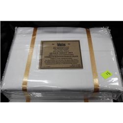 600 THREAD COUNT QU SIZE SHEET SET