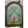 Image 1 : BILLIARDS HALL WALL PLAQUE
