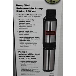 RED LION 1.5HP 3 WIRE 230 VOLT DEEP WELL