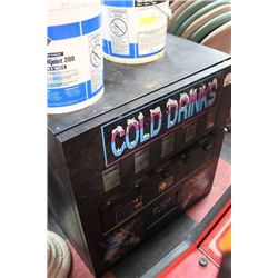 COIN OPERATED POP MACHINE