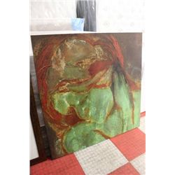 SHOWHOME LARGE FLORAL CANVAS PICTURE