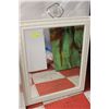 Image 1 : SHOWHOME WHITE FRAMED MIRROR