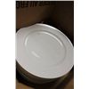 Image 1 : CASE OF 12" LARGE SERVING PLATES