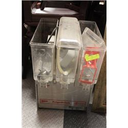FREE GO DRINK 3 WELL DRINK DISPENSER MISSING LID