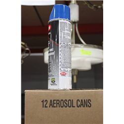 CASE OF KRYLON INDUSTRIAL MARKING PAINT ON