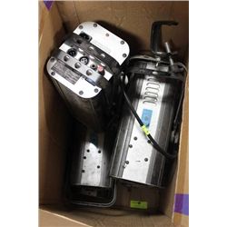 BOX W 6 STAGE LIGHTING DISCO LIGHTS