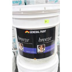 55-010 18.5 LITRE OF EGGSHELL WHITE INTERIOR