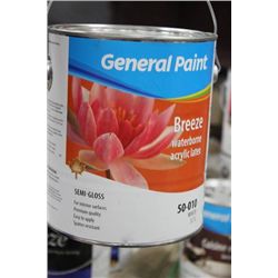 50-010 3.7 LITRES SEMI GLOSS WHITE ACRYLIC LATEX