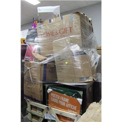 PALLET OF CHRISTMAS DECORATIONS ETC