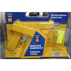 HAND HELD SANDBLASTER