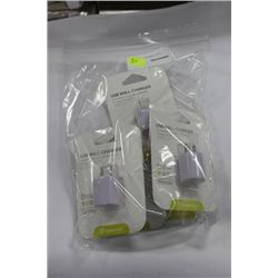 BAG OF USB WALL CHARGERS