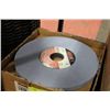 Image 1 : CASE OF 8.5" GRINDING WHEELS