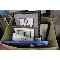SHOWHOME BOX OF ASST. PICTURES