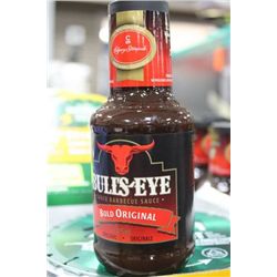 BOTTLE OF BULLSEYE ORIGINAL BBQ SAUCE