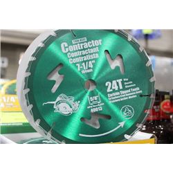 7 1/4" CONTRACTOR CIRCULAR SAW BLADE