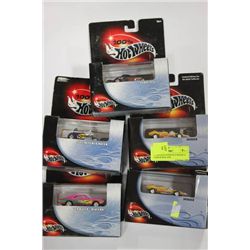 5 LTD ED HOT WHEEL CARS