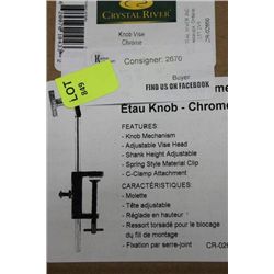 NEW CRYSTAL RIVER KNOB VISE FLY TYING VISE