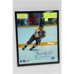 MARCEL DIONNE SIGNED 8X10 W/ C.O.A