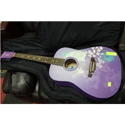 WASHBURN WALT DISNEY GUITAR W BACKPACK GUITAR CASE