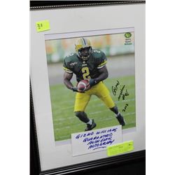 GIZMO WILLIAMS GUARANTEED AUTHENTIC AUTOGRAPHED