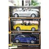 Image 1 : DIE CAST 1:18 CARS  X3