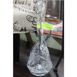 PINWHEEL CRYSTAL DECANTER