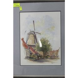 DUTCH ARTIST WATER COLOUR