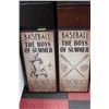 Image 1 : PAIR OF BASEBALL CANVAS PICTURES