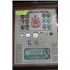 Image 1 : 1967 FRAMED CENTENNIAL COLLECTION/DOLLAR BILL,