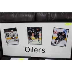41" X 21" NHL FRAMES PICTURE
