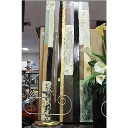 SHOWOHME PAIR OF ABSTRACT CANVAS PICTURES