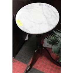 GRANITE TOP END TABLE