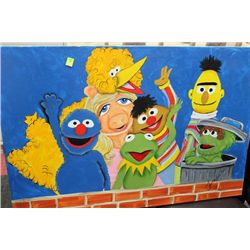 SHOWHOME SEASAME STREET CANVAS PICTURE