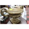 Image 1 : LARGE DESIGNER CENTER PIECE ANTIQUE FINISH