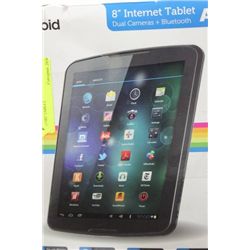 POLAROID 8" DUAL CAMERA, DUAL CORE TABLET
