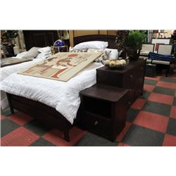 DBL SIZE SHOWHOME 5 PC BEDROOM SUITE INCLUDES