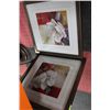Image 1 : PAIR OF SHOWHOME FRAMED FLOWER PICTURES