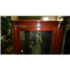 Image 2 : nice Mahogany curved front curio / china cabinet SSR