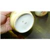 Image 2 : 2 piece small porcelain painted vases, one with