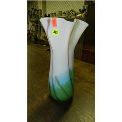 tall modern art glass vase