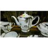 Image 2 : Asian porcelain luncheon set with bamboo tree and owls