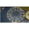 Image 2 : group of etched platter and plates Cambridge?