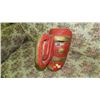 Image 1 : unique hand carved and painted wooden mask with large