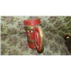 Image 2 : unique hand carved and painted wooden mask with large