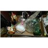 Image 1 : box of glassware etc